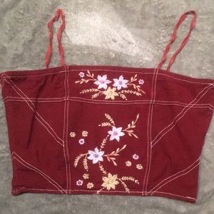 Magazine vintage 90’s tube top Medium